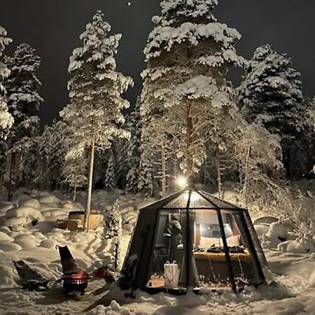 ホテル Aurora Igloo, Sauna & Dinner By Invisible Forest Adults Only ロヴァニエミ