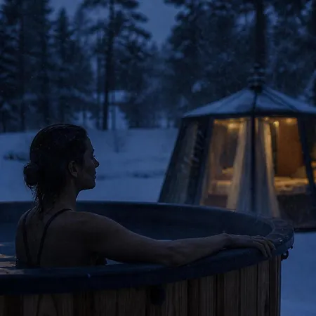 Aurora Igloo, Sauna & Dinner By Invisible Forest Adults Only Rovaniemi
