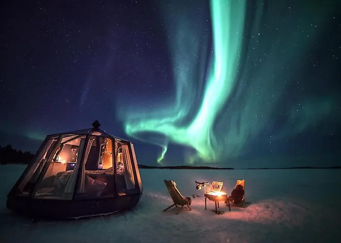 Aurora Igloo, Sauna & Dinner By Invisible Forest Adults Only *